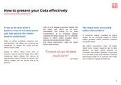 Free booklet data visualization template