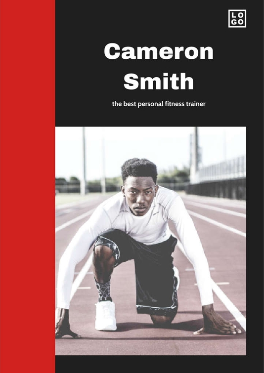 Free booklet fitness template