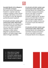Free booklet fitness template
