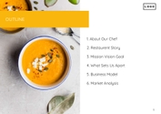 Free booklet restaurant template