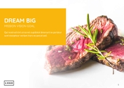 Free booklet restaurant template