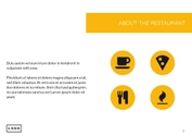 Free booklet restaurant template
