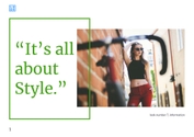 Free booklet young brand template