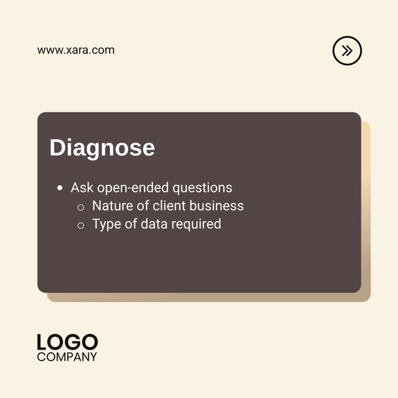 Free carousel b2b sales template