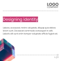 Free carousel brand identity template