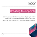 Free carousel brand identity template