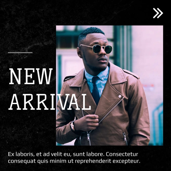 Free carousel clothing launch template