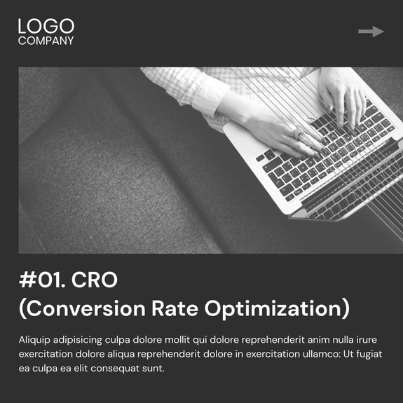 Free carousel digital marketers template