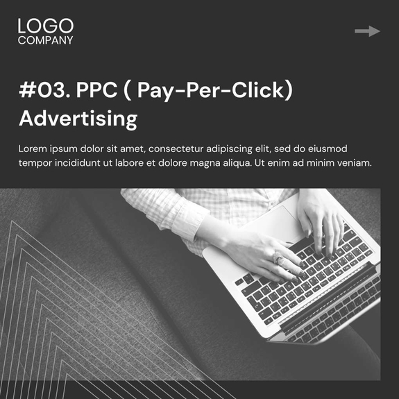Free carousel digital marketers template