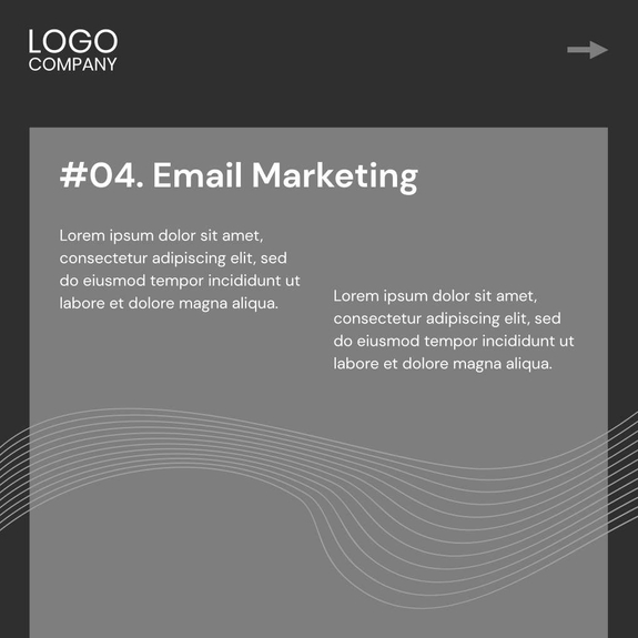 Free carousel digital marketers template