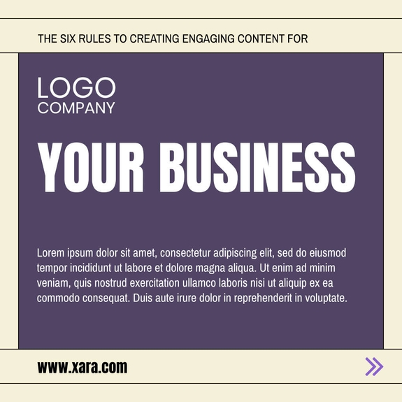 Free carousel engaging content template