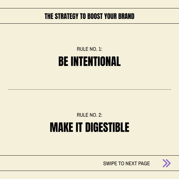 Free carousel engaging content template