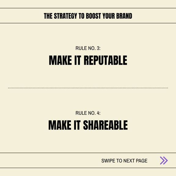 Free carousel engaging content template