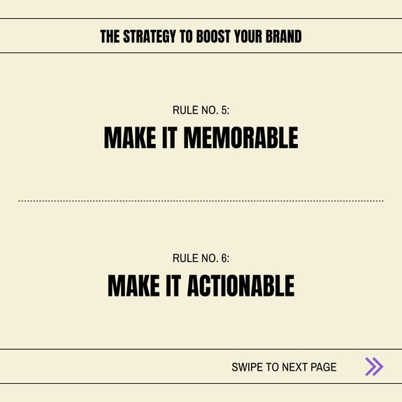 Free carousel engaging content template