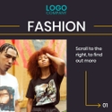 Free carousel fashion template
