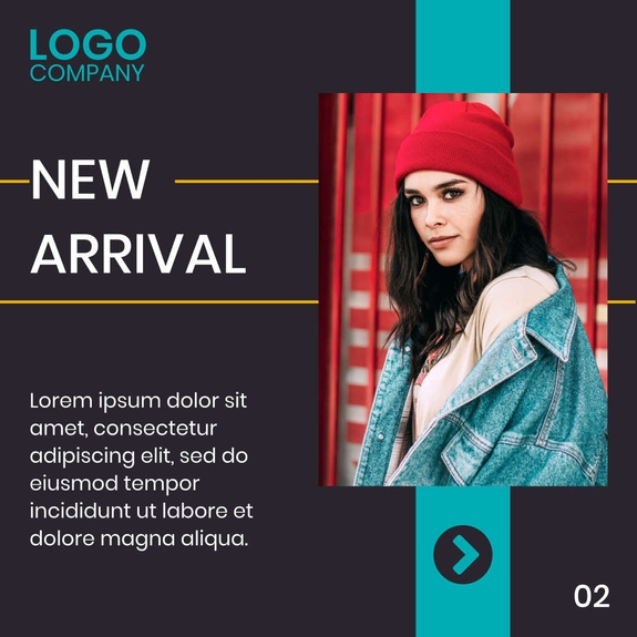 Free carousel fashion template