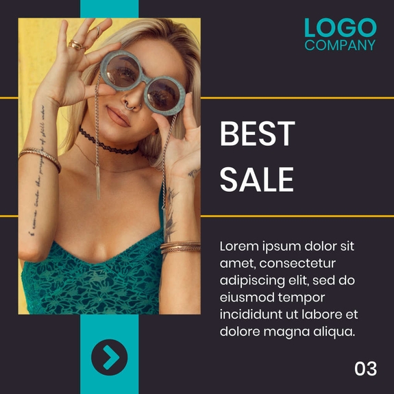 Free carousel fashion template