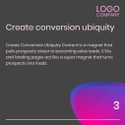 Free carousel lead generation template