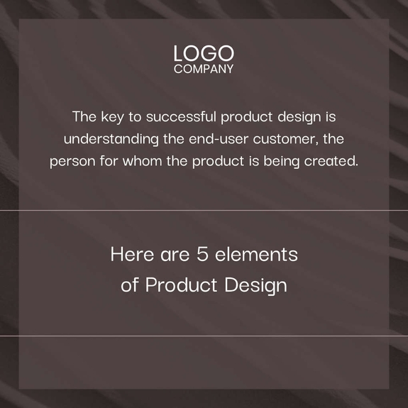 Free carousel product design template
