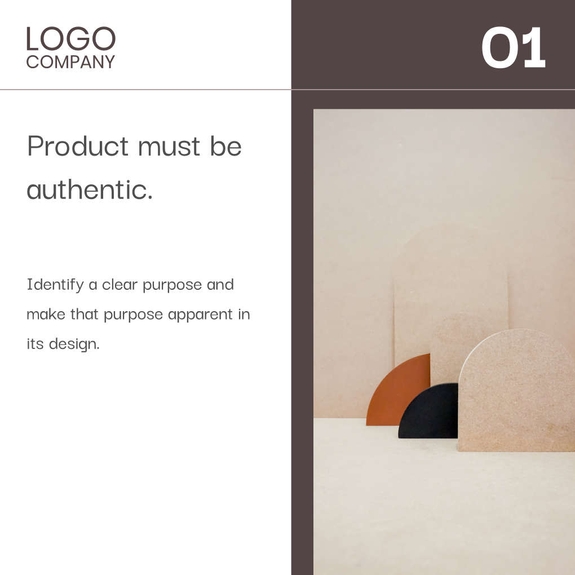 Free carousel product design template