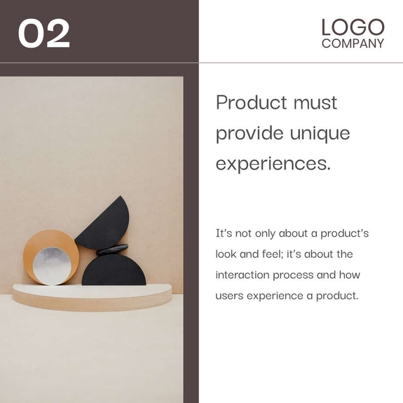 Free carousel product design template