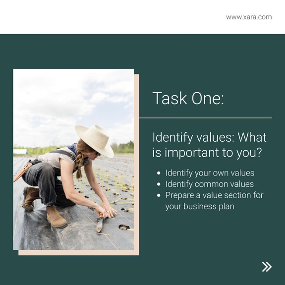 Free karussell sustainable business template