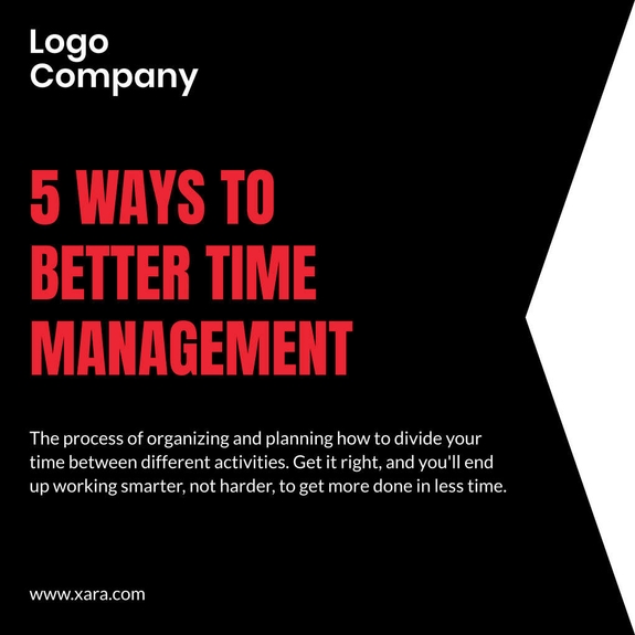 Free carousel time management template
