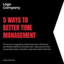 Free carousel time management template