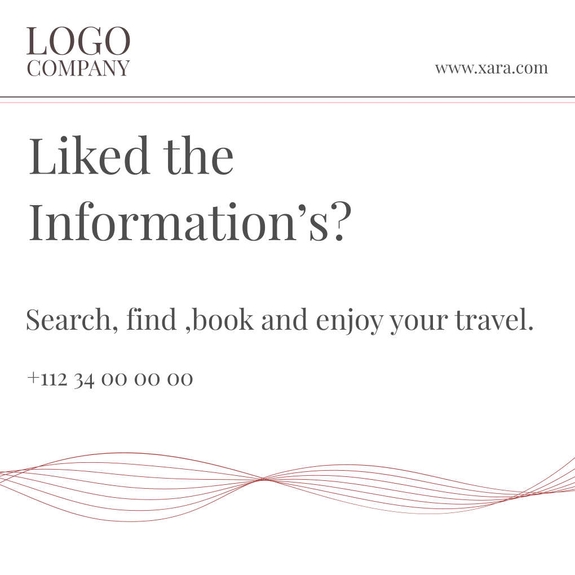 Free carousel travel template