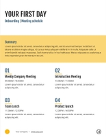Free catalog corporate template