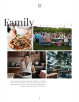 Free catalog food menu template
