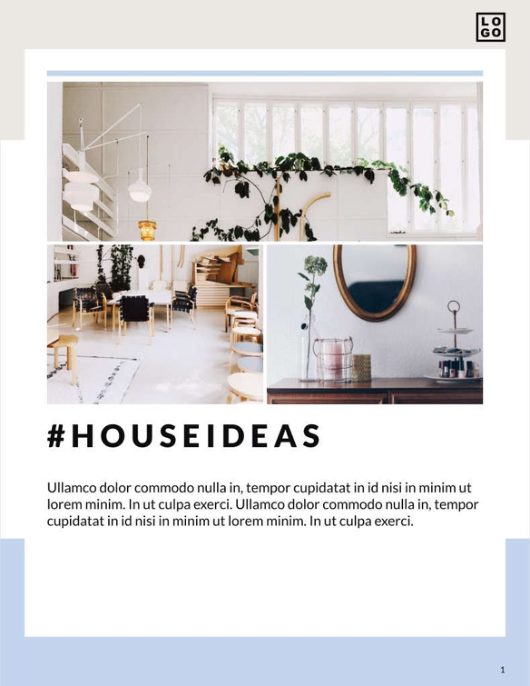 Free catalog furniture template