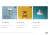 Free catalog product template