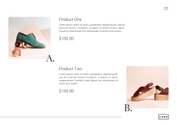 Free catalog product template