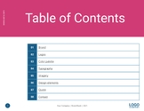 Free e-books basic brand book template