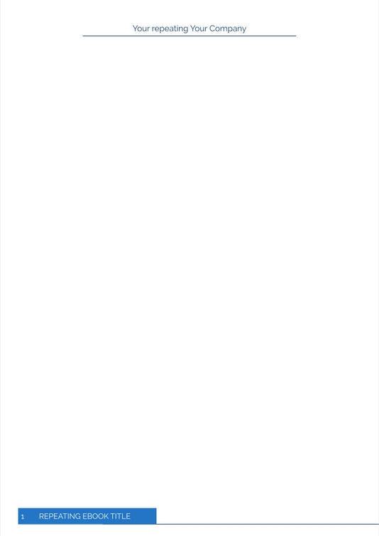 Free e-books company template