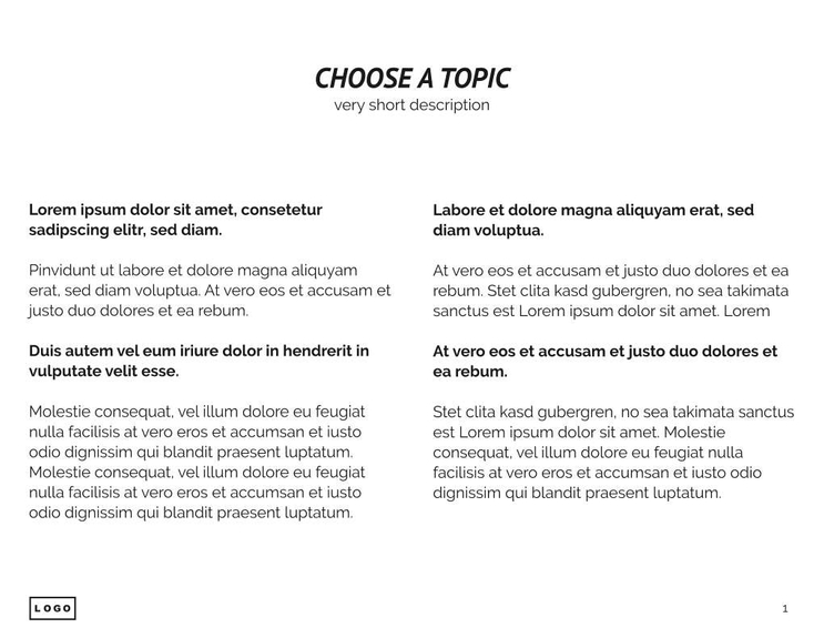 Free e-books data visualization template