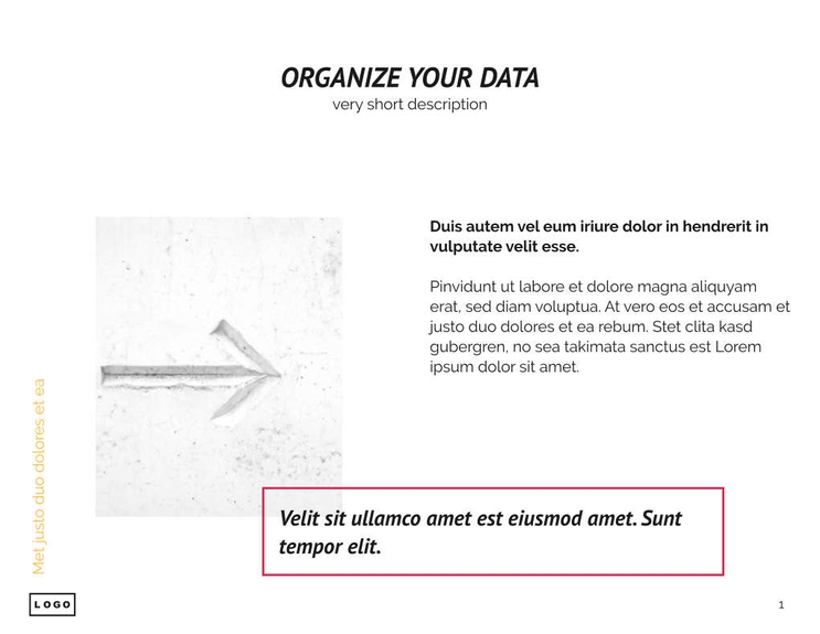 Free e-books data visualization template