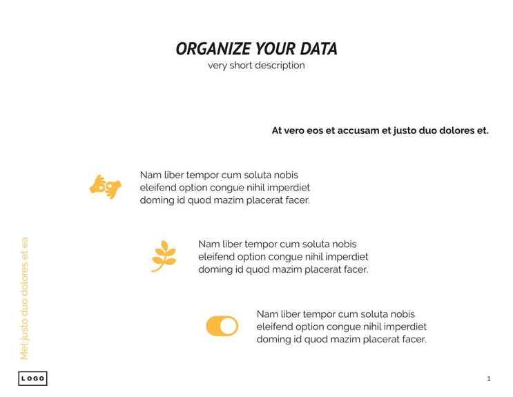 Free e-books data visualization template