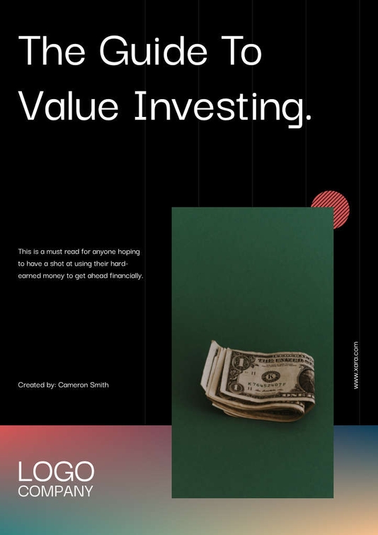 Free e-books investment template