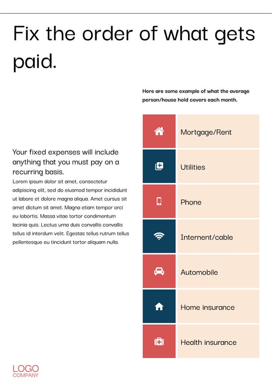 Free e-books investment template