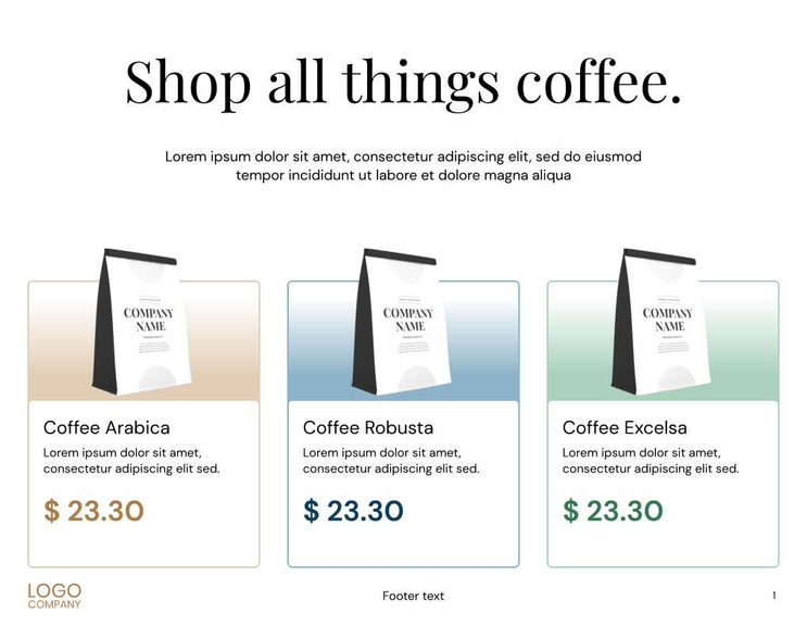 Free e-books new product template