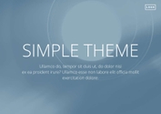 Free e-books simple template