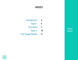 Free e-books startup template