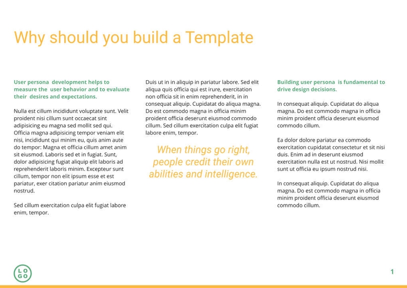 Free e-books user persona template
