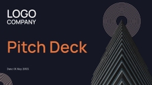 Free präsentationen agency pitch deck template