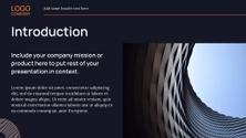Free präsentationen agency pitch deck template