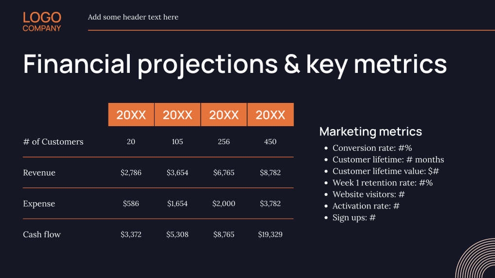 Free präsentationen agency pitch deck template
