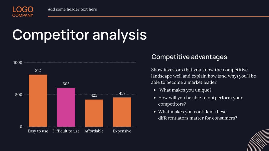 Free präsentationen agency pitch deck template