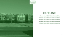 Free presentation annual report template
